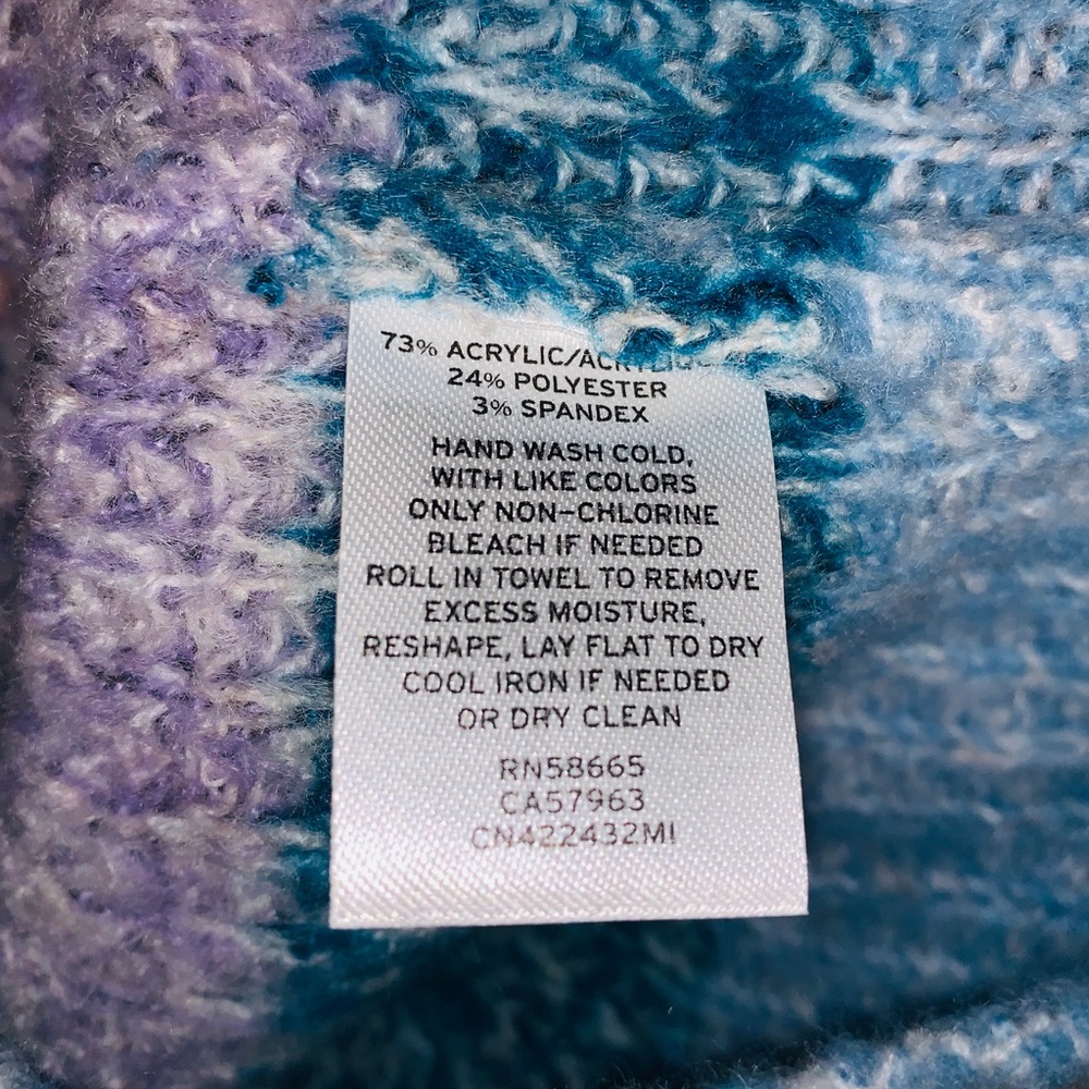 NWT Caslon | Ombré Striped Sweater - Picture 7 of 8